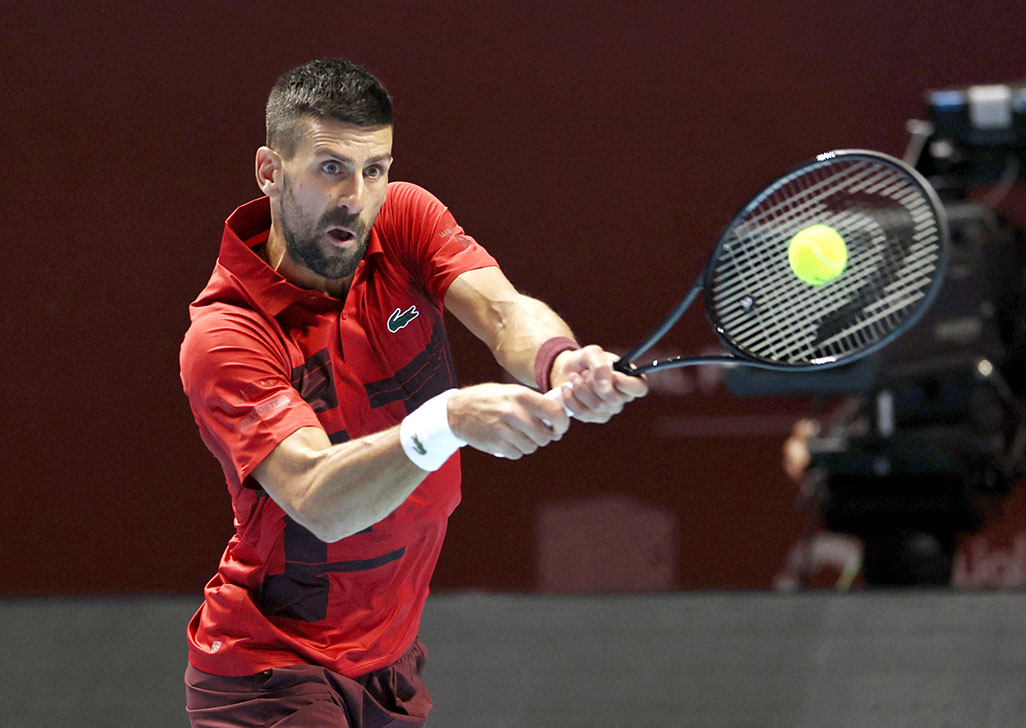 DJOKOVIC WITHDRAWS FROM ATP FINALS.