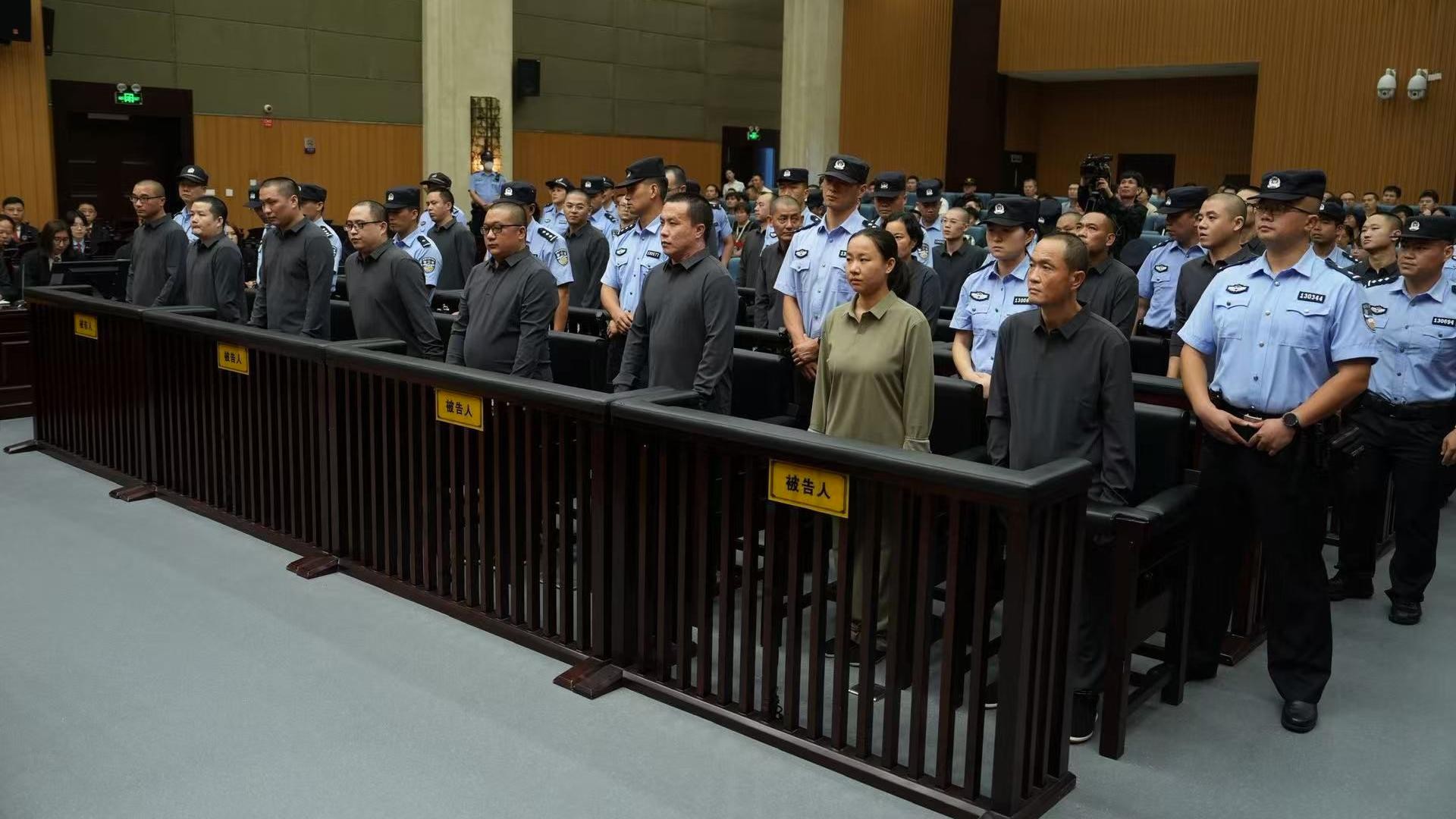 CHINA ISSUES DEATH SENTENCES TO FIVE MEMBERS OF MYANMAR GANG￼