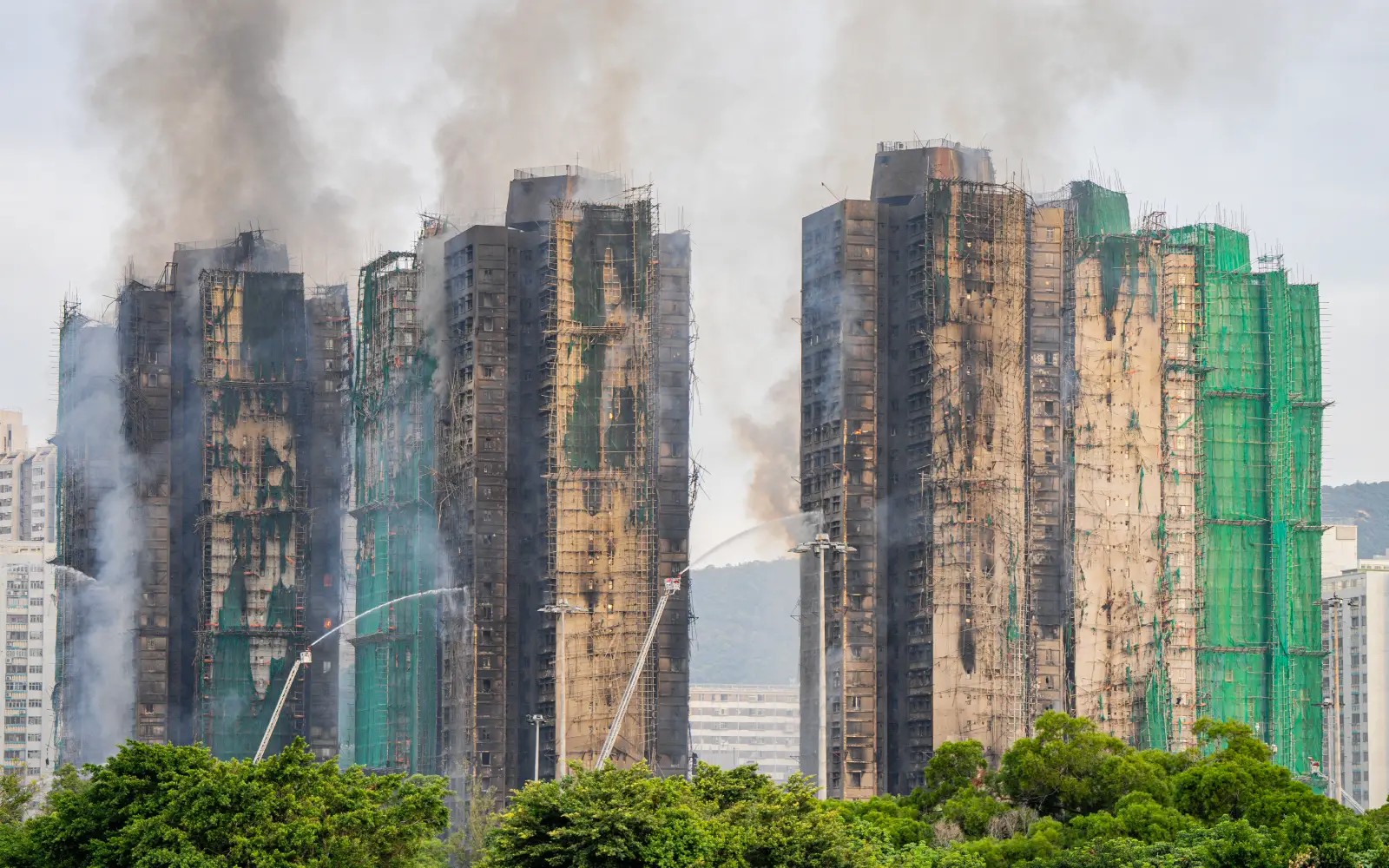 OVER 250 MISSING AFTER HONG KONG’S DEADLIEST BLAZE IN DECADES￼