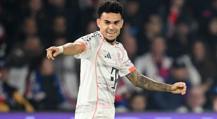 DIAZ SCORES BRACE, SENT OFF AS BAYERN BEAT PSG 2-1￼