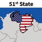 Trump posts graphic of Venezuela as 51st US state