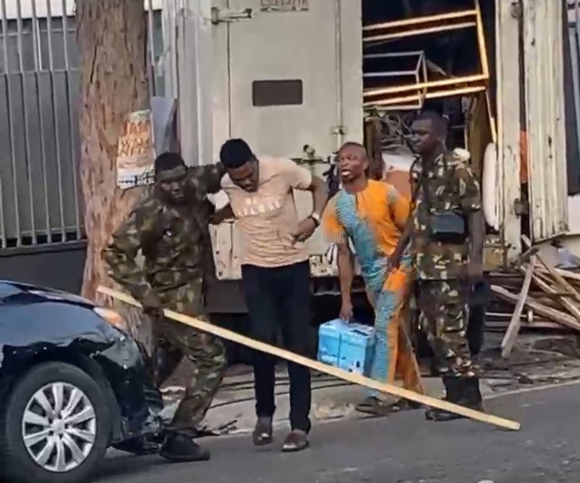 Soldier assaults TheCable journalist in Lagos traffic altercation