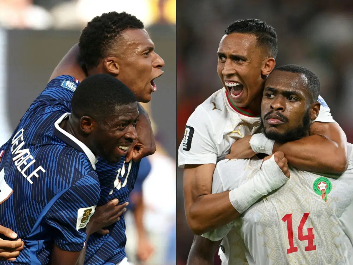 France urges calm during World Cup game against Morocco