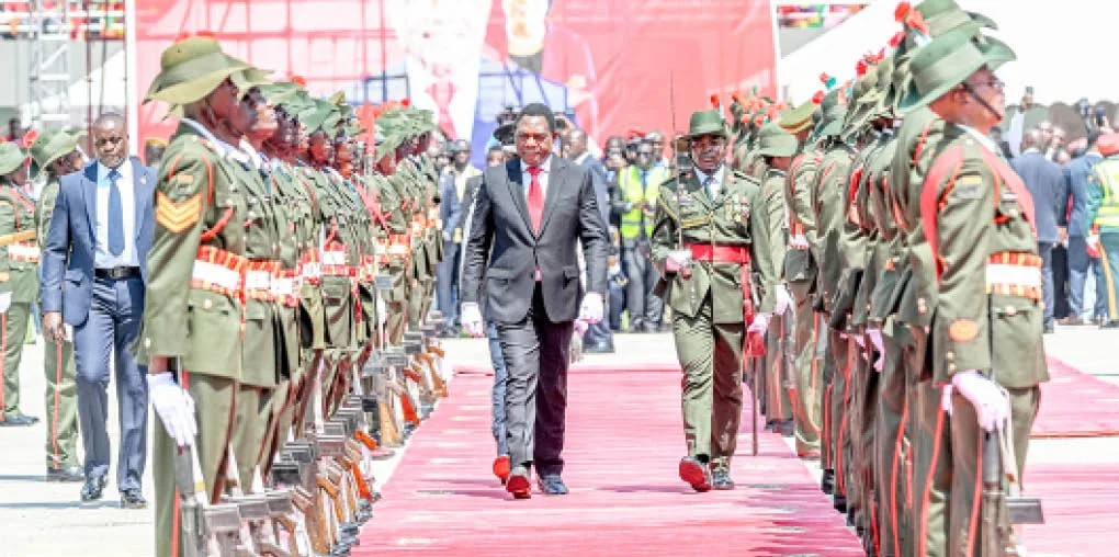 Zambia’s president, Hichilema, sworn in for second term