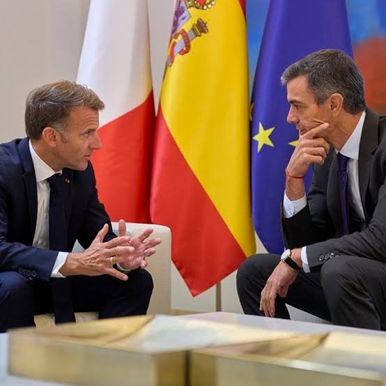 Welcome back,’ says Macron, as UK PM opens door to EU return